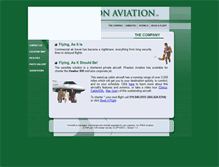 Tablet Screenshot of phaetonaviation.com